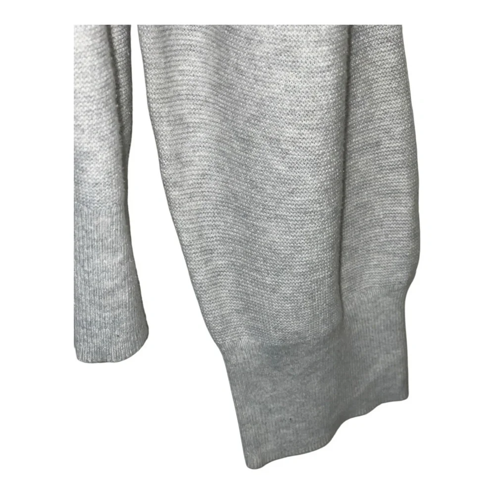 J. Crew Light Gray Crewneck Sweater
